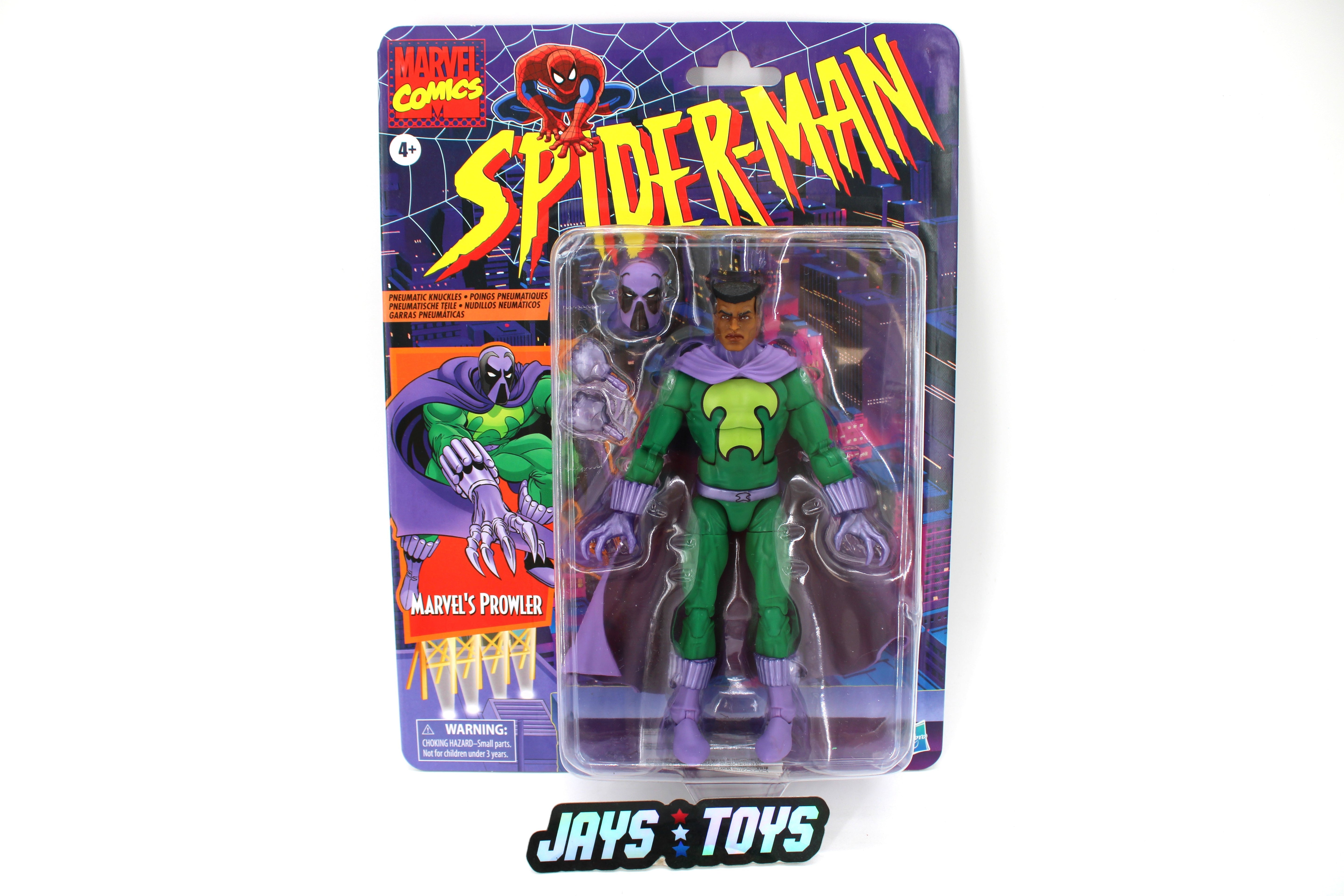 Marvel's Prowler Marvel Legends Retro Card 2024 Figure — Card Front