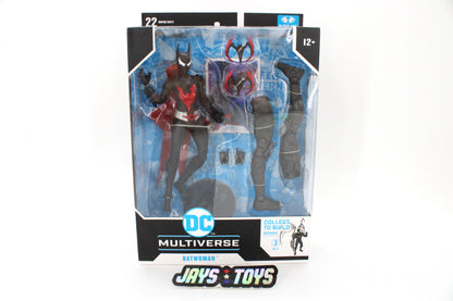 Batwoman Batman Beyond DC Multiverse Figure — Card Front View