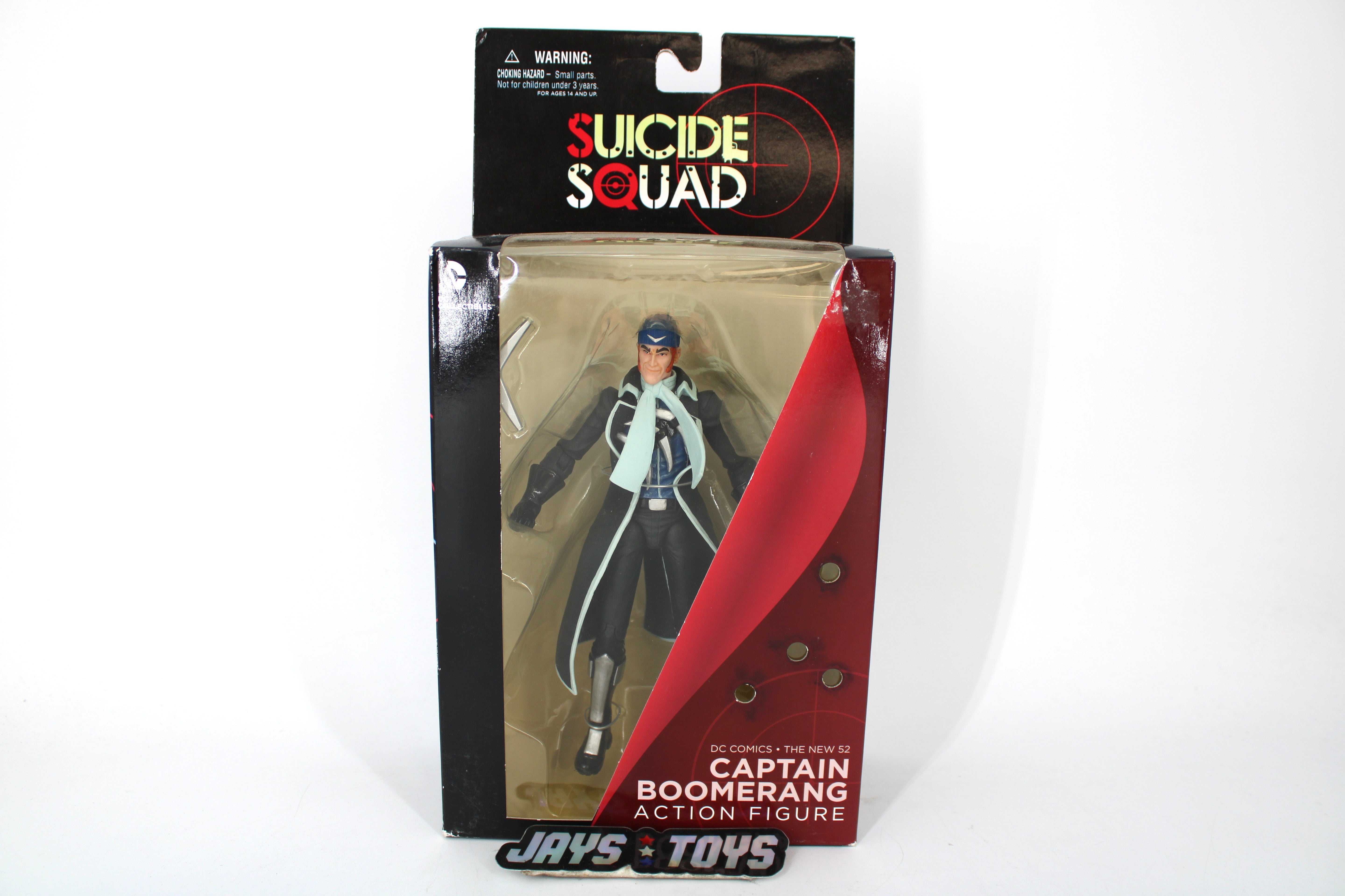 Captain Boomerang DC New 52 Suicide Squad Figure — Card Front