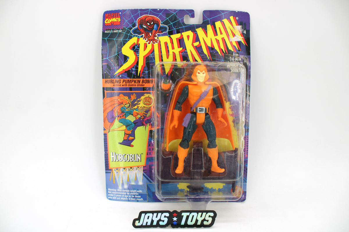 Hobgoblin Spider-Man Animated Series 1994 Toy Biz 5-Inch Carded Figure — Card Front
