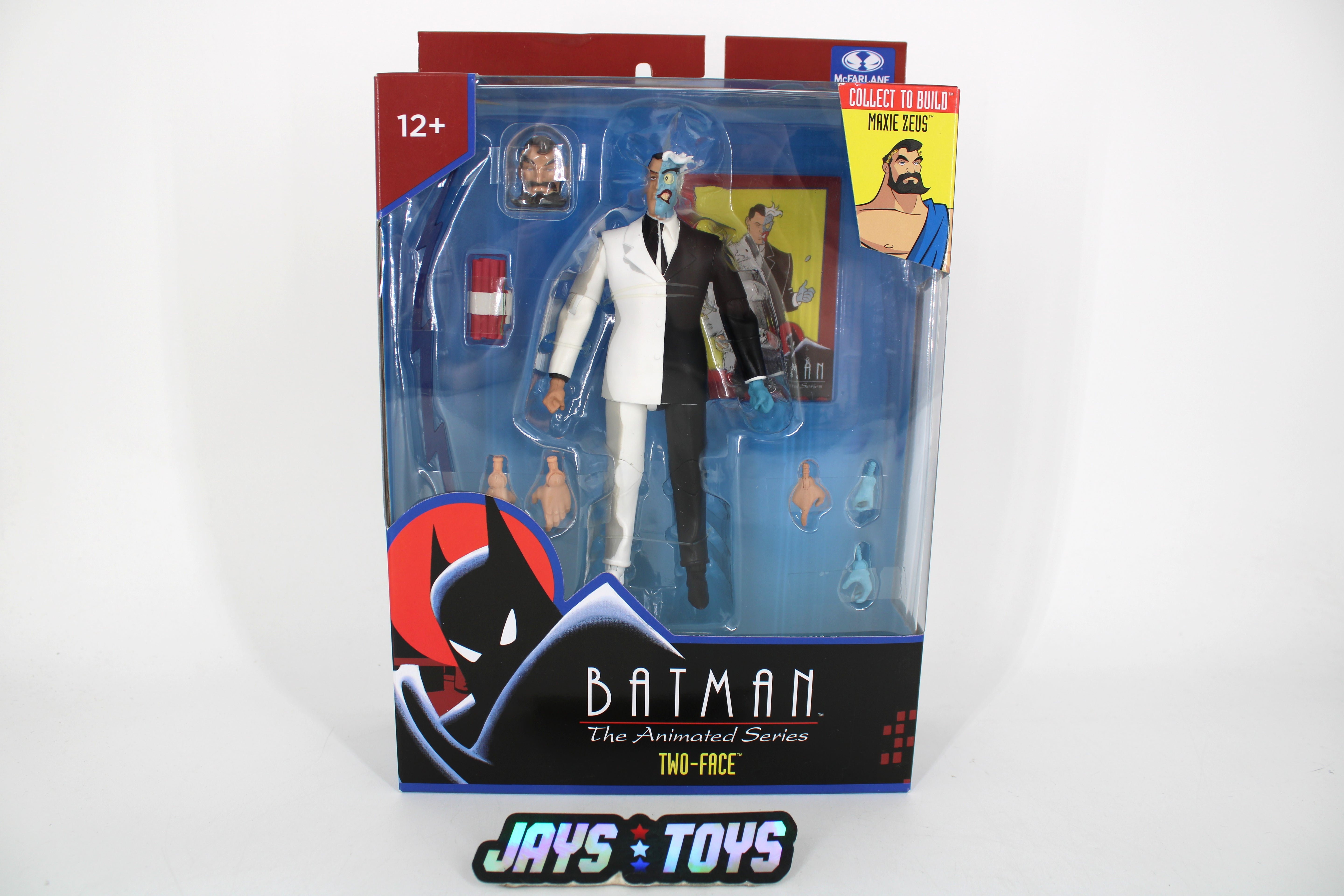 Two-Face Batman Animated Series McFarlane 6-Inch Figure 2024 — Box Front View