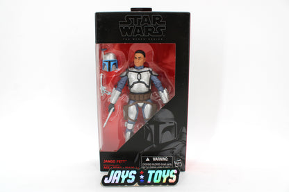 Jango Fett Black Series 6-Inch Figure #15 — Box Front View