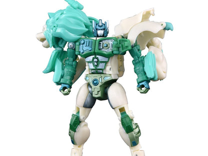 Green Lio Convoy New Legends NL-01 Figure — Robot Mode Front View