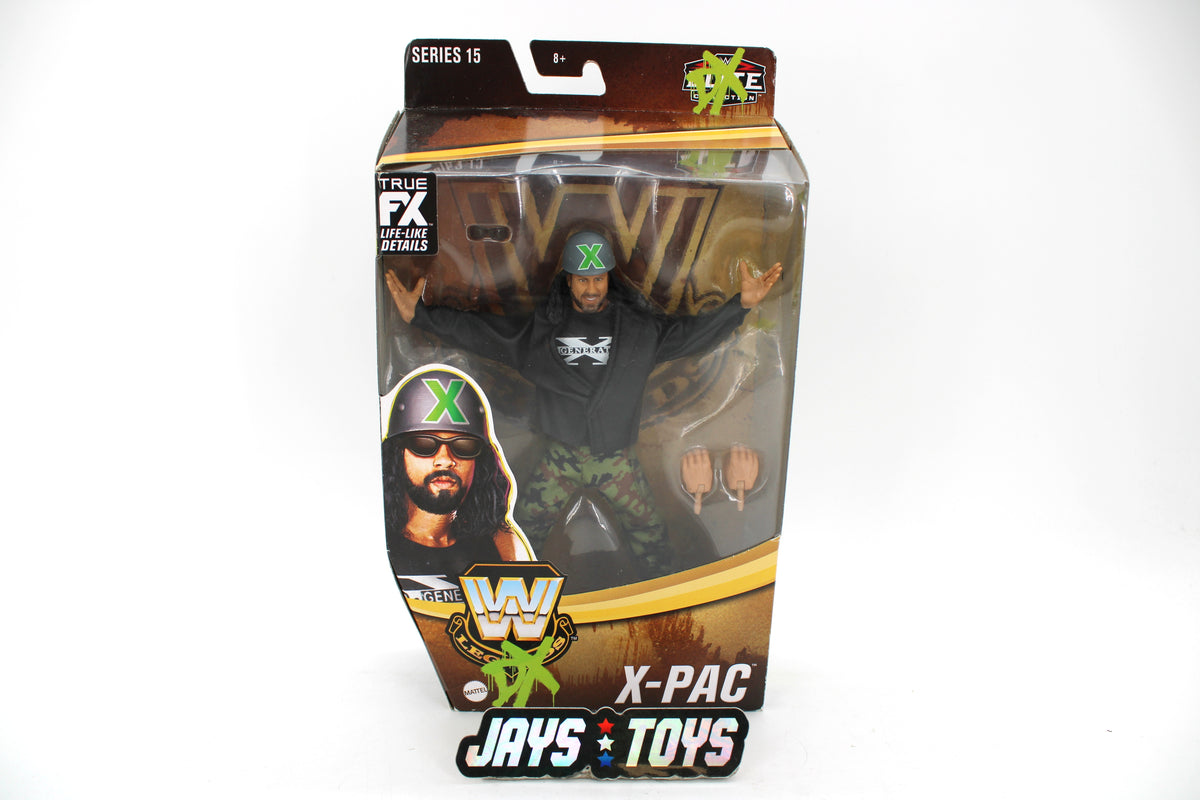 X-Pac WWE Elite Legends Series 15 Figure — Card Front