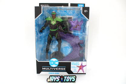 Power Ring Crime Syndicate DC Multiverse Figure — Card Front