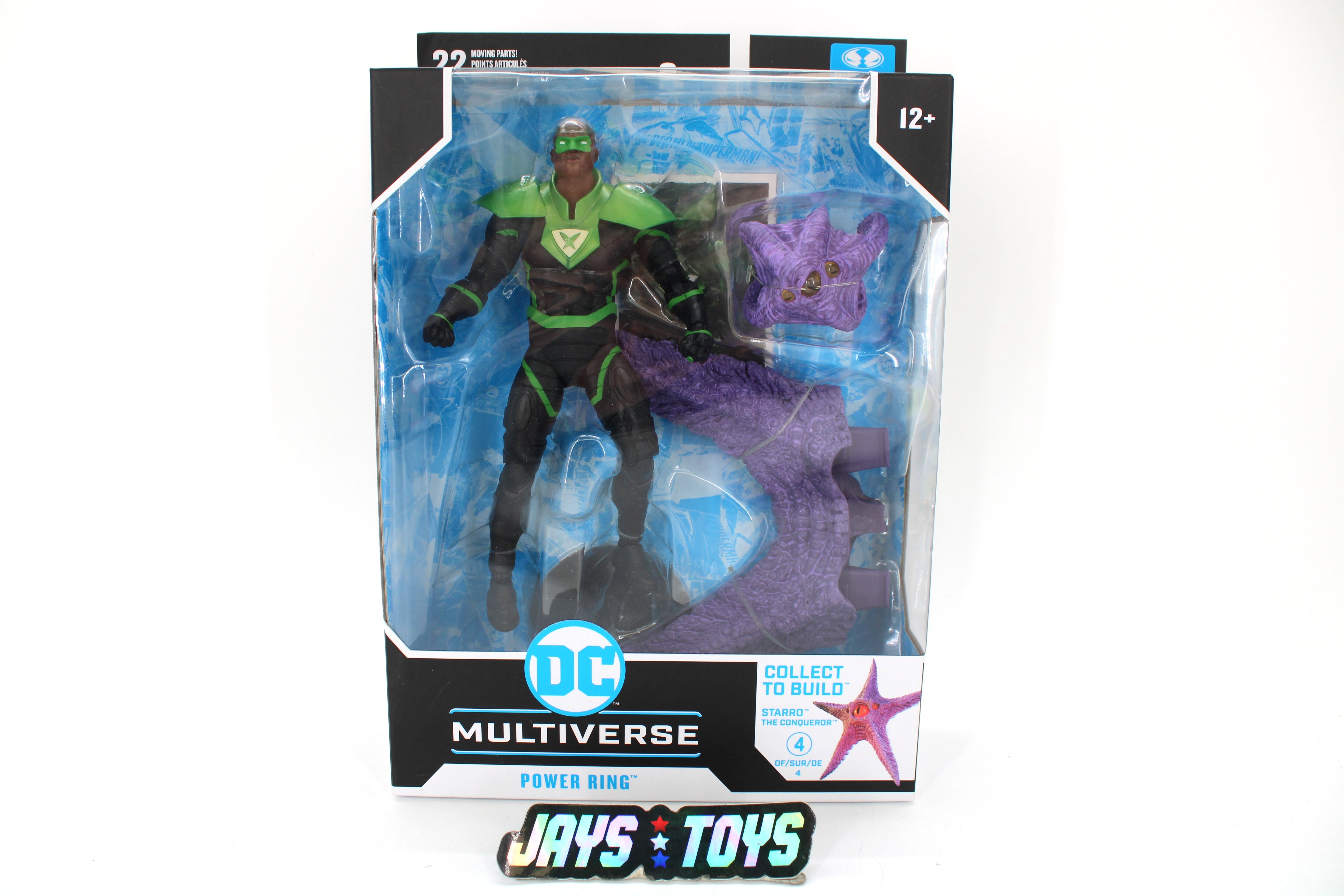 Power Ring Crime Syndicate DC Multiverse Figure — Card Front