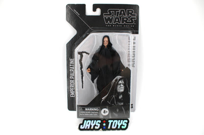 Emperor Palpatine Black Series Archive 6-Inch Figure — Card Front View
