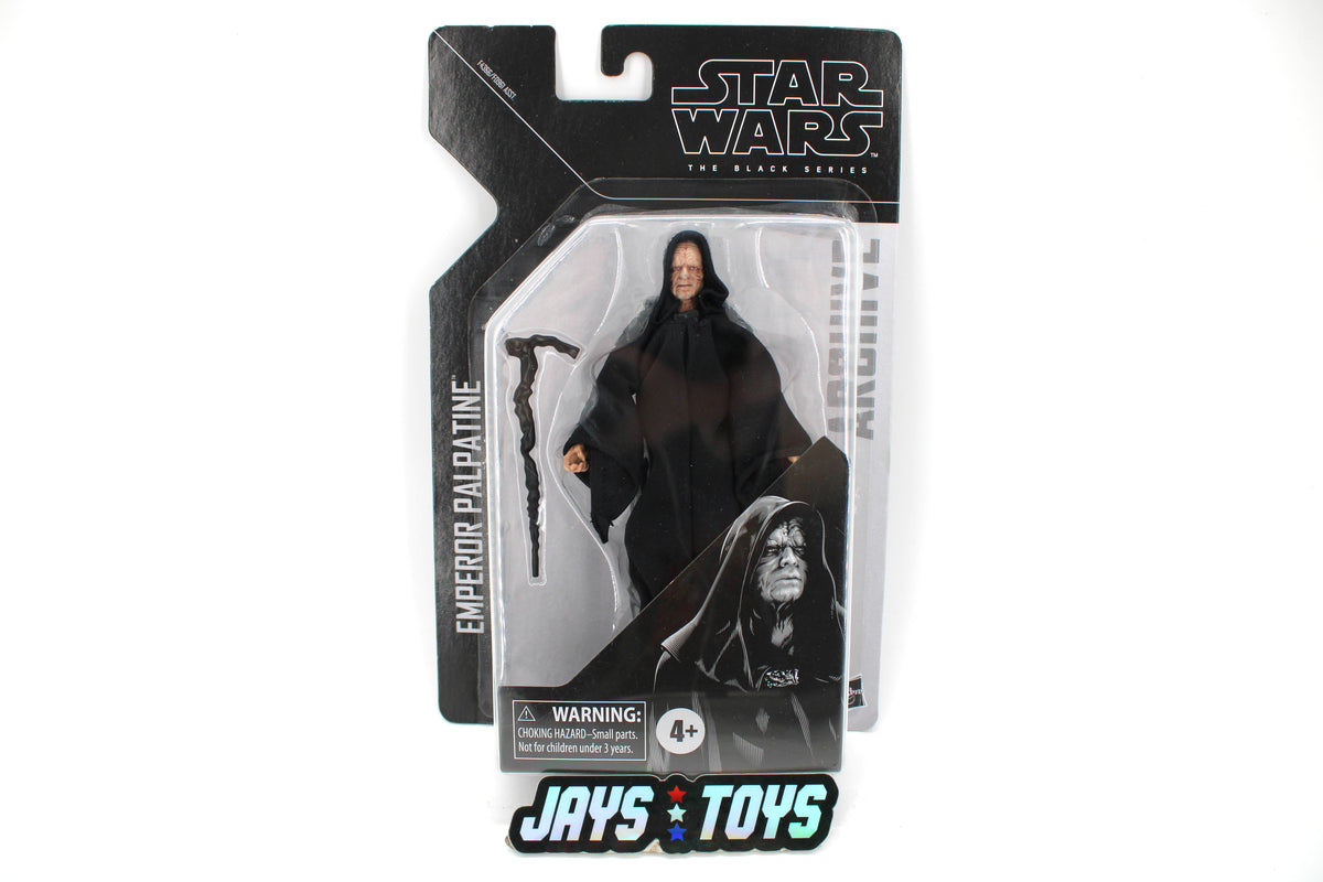 Emperor Palpatine Black Series Archive 6-Inch Figure — Card Front View