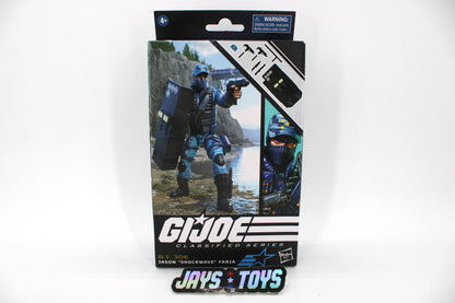 Shockwave G.I. Joe Classified Series #105 6-Inch Figure — Box Front View