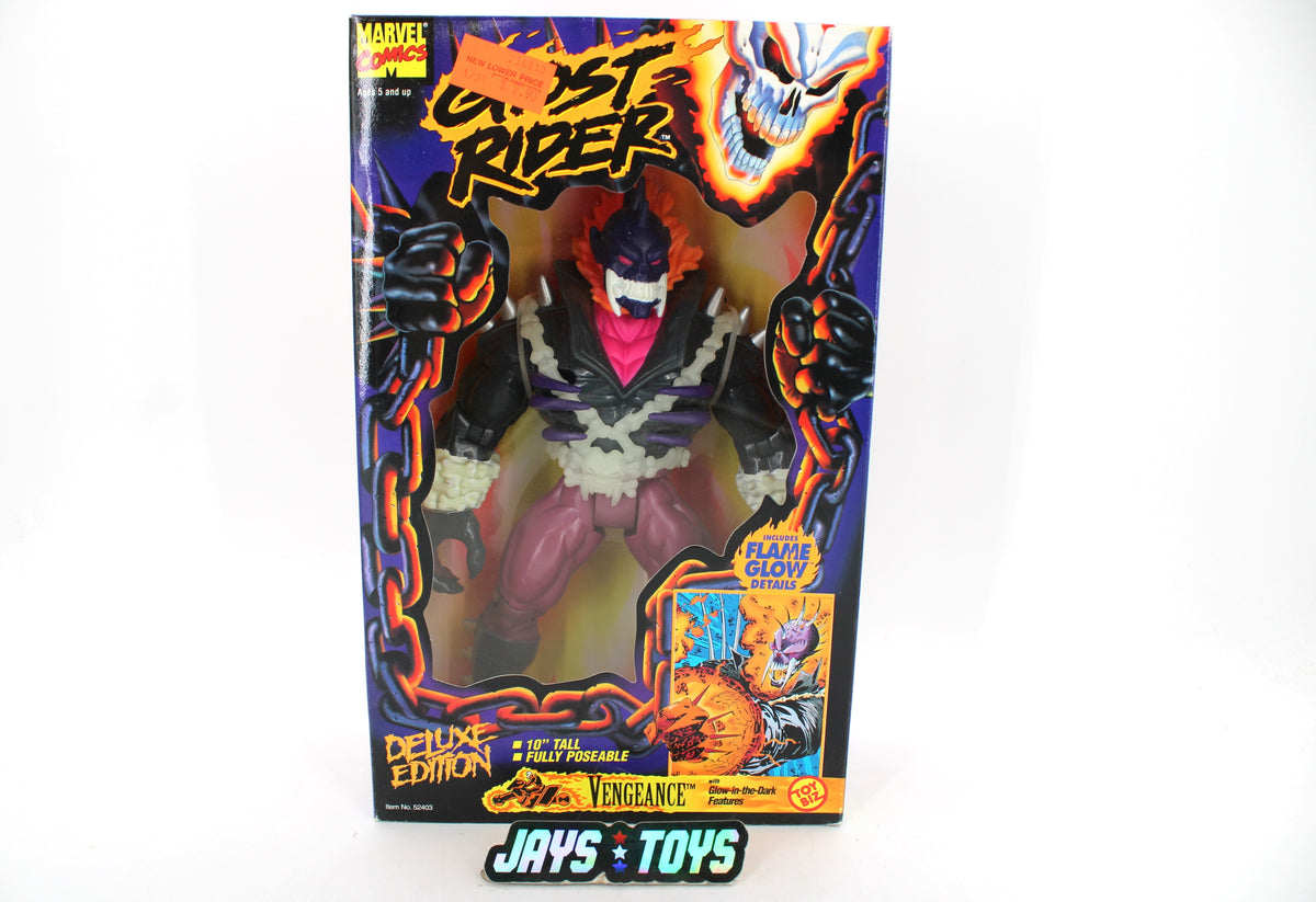 Vengeance Ghost Rider Deluxe Edition 1995 10-Inch Figure — Card Front