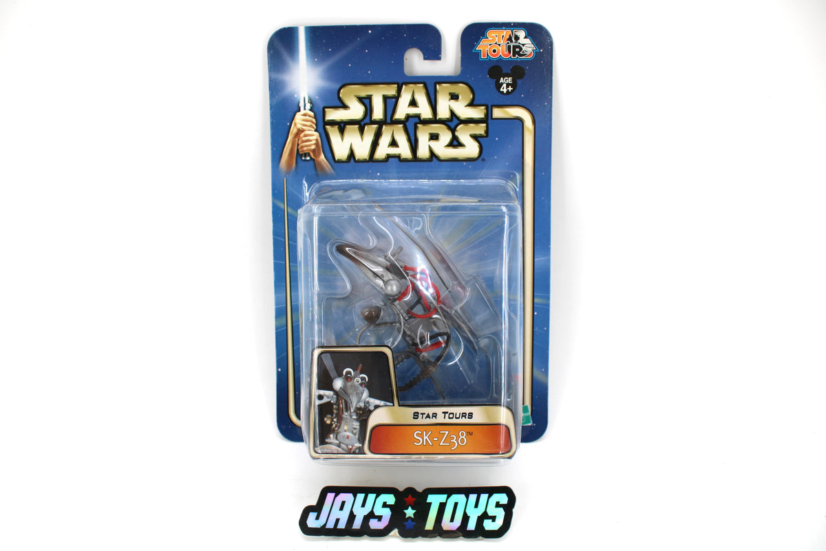 SK-Z38 Star Tours 2003 Hasbro Carded Figure — Card Front