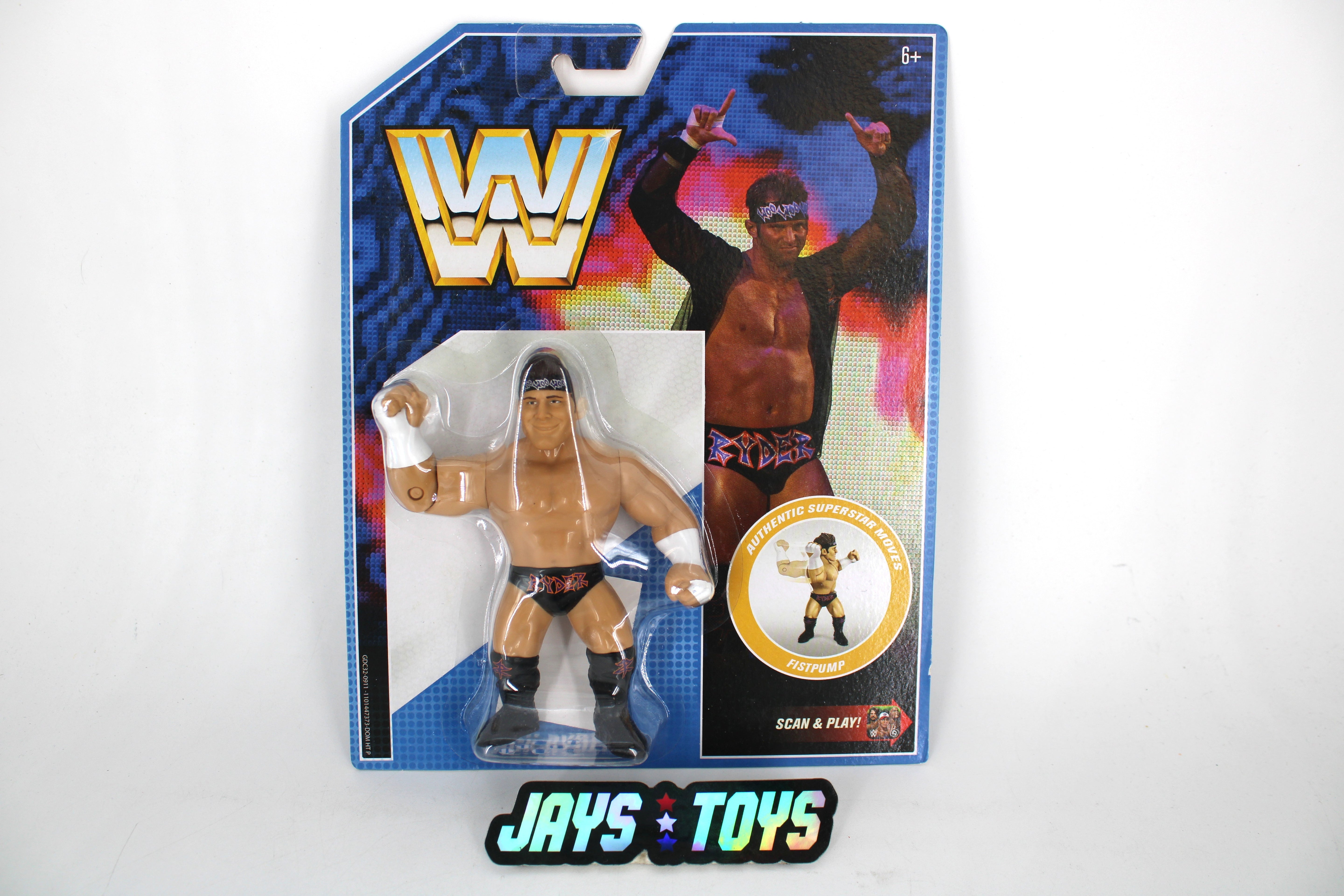Zack Ryder WWE Retro Series 2018 Carded Figure — Card Front