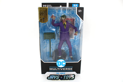Joker DC Vs. Vampires DC Multiverse Gold Label 7-Inch Figure — Box Front View