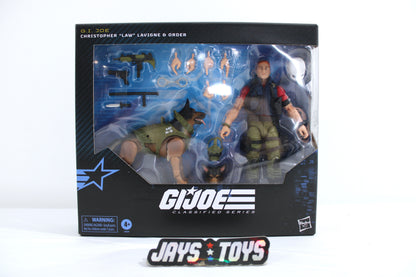 Law & Order G.I. Joe Classified Series #157 Deluxe Two-Pack — Box Front View