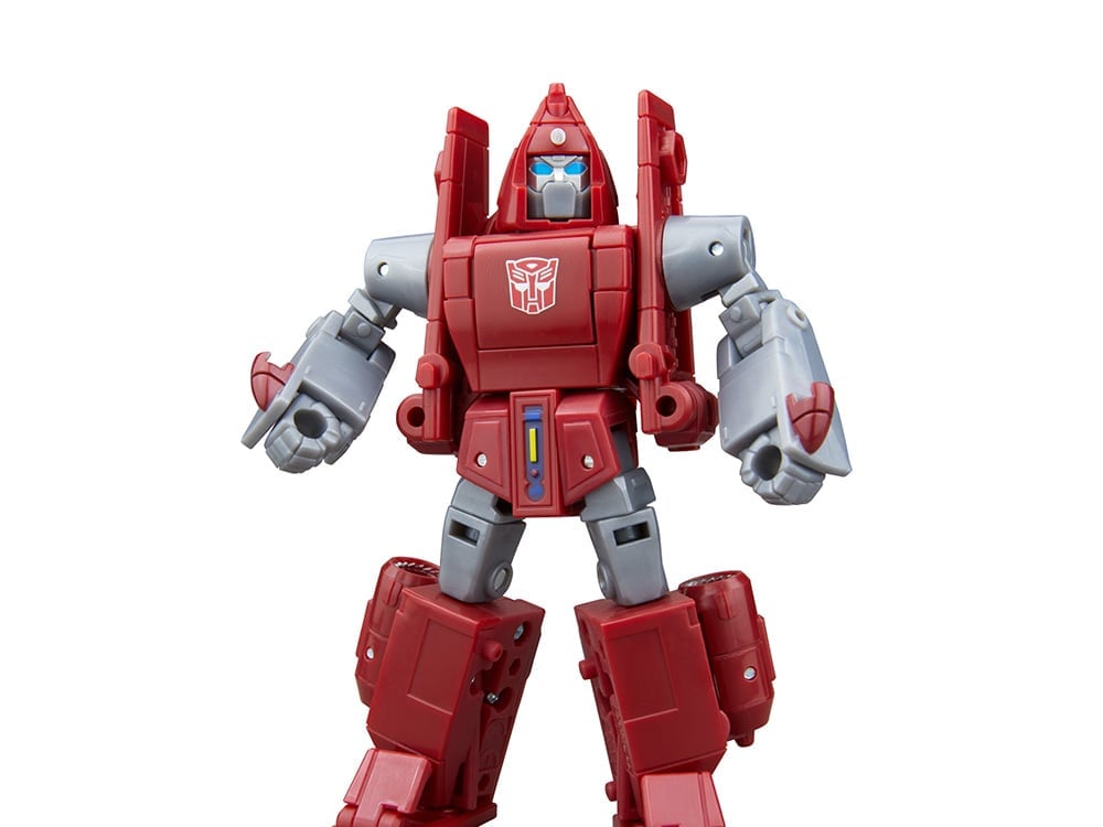 Autobot Powerglide Age of the Primes Deluxe 4.5-Inch Figure — Front View Close-Up