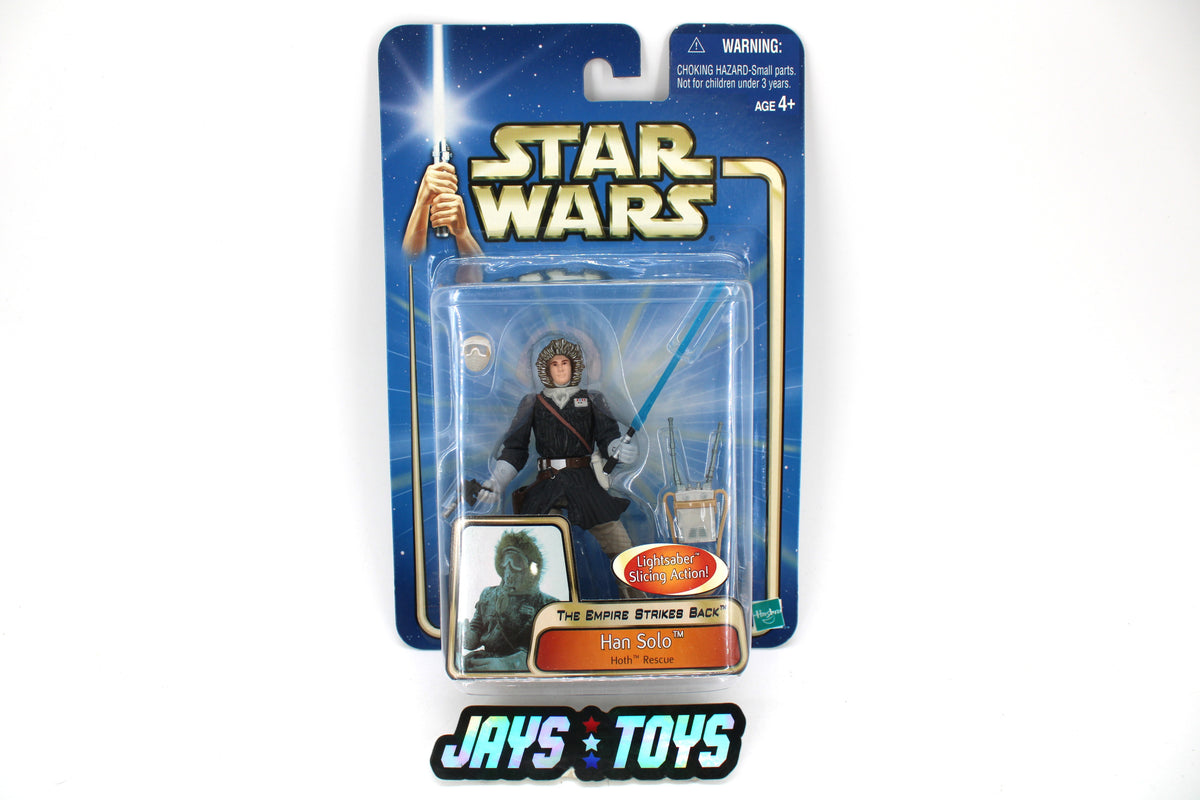 Han Solo Hoth Rescue Star Wars Saga 2002 3.75-Inch Figure — Card Front