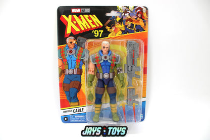 Cable Marvel Legends X-Men '97 6-Inch Figure — Card Front