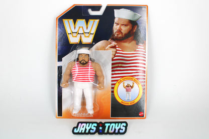 Tugboat WWE Retro Wave 3 Mattel Creations Figure — Card Front