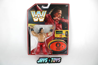 Shinsuke Nakamura WWE Retro 2018 Carded Figure — Card Front with Strong Style Base