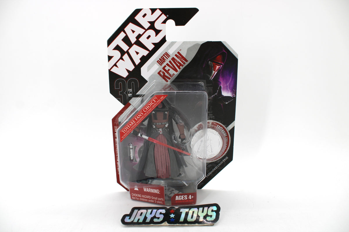 Darth Revan Star Wars 30th Anniversary 3.75-Inch Carded Figure — Card Front