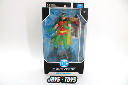 Robin Tim Drake DC Multiverse Robin Reborn Figure — Card Front View
