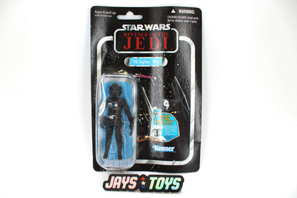 TIE Fighter Pilot Vintage Collection VC65 Revenge of the Jedi Card — Card Front with Prototype Boba Fett Sticker