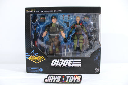 Falcon & Quarrel GI Joe Classified Series Night Force 2-Pack — Box Front View