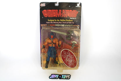 Cremator Chaos! Comics Series II 1998 Carded Figure — Card Front