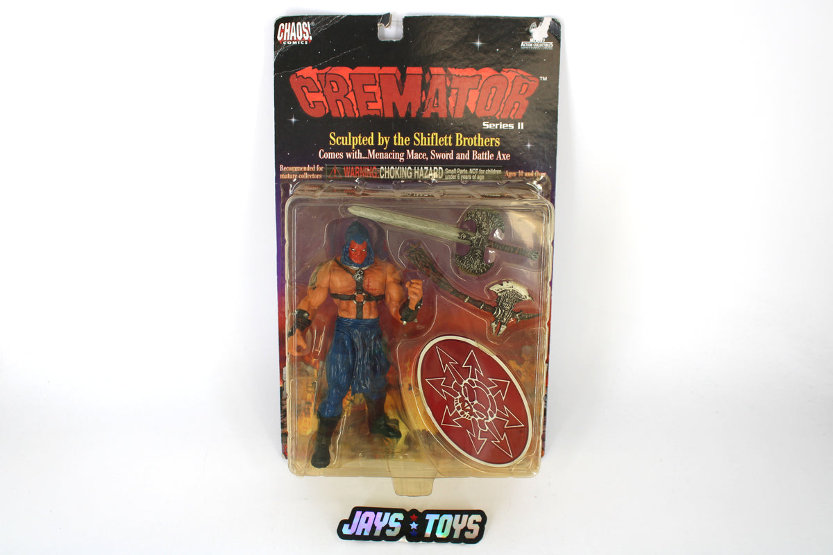 Cremator Chaos! Comics Series II 1998 Carded Figure — Card Front