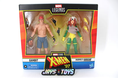 Gambit & Rogue X-Men '97 Marvel Legends 6-Inch 2-Pack — Box Front View