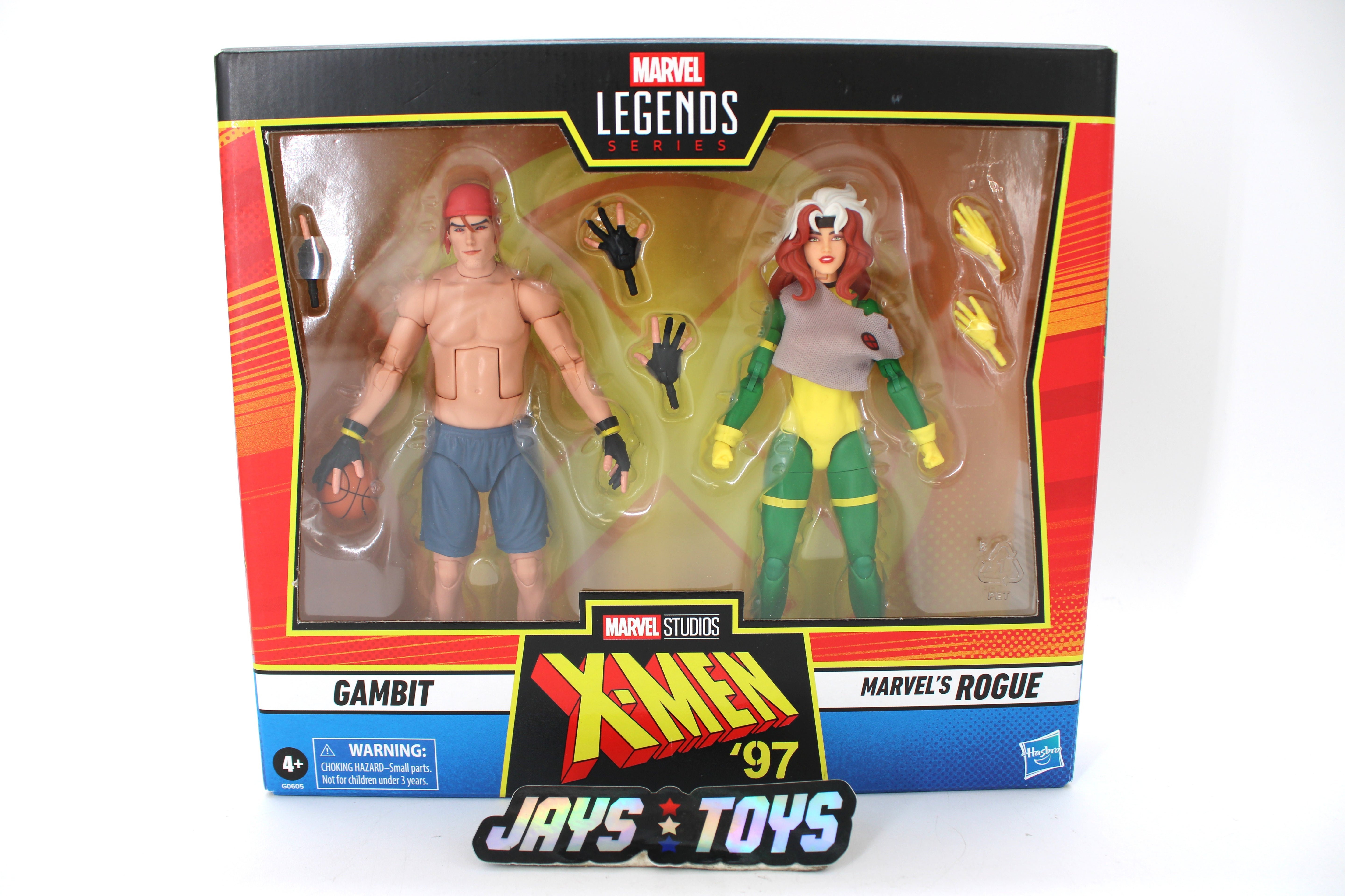Gambit & Rogue X-Men '97 Marvel Legends 6-Inch 2-Pack — Box Front View