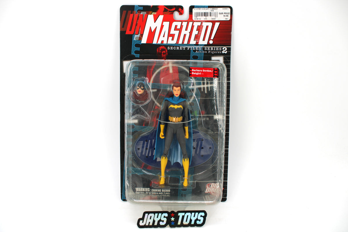 Barbara Gordon Batgirl DC Direct Unmasked Secret Files Series 2 — Card Front