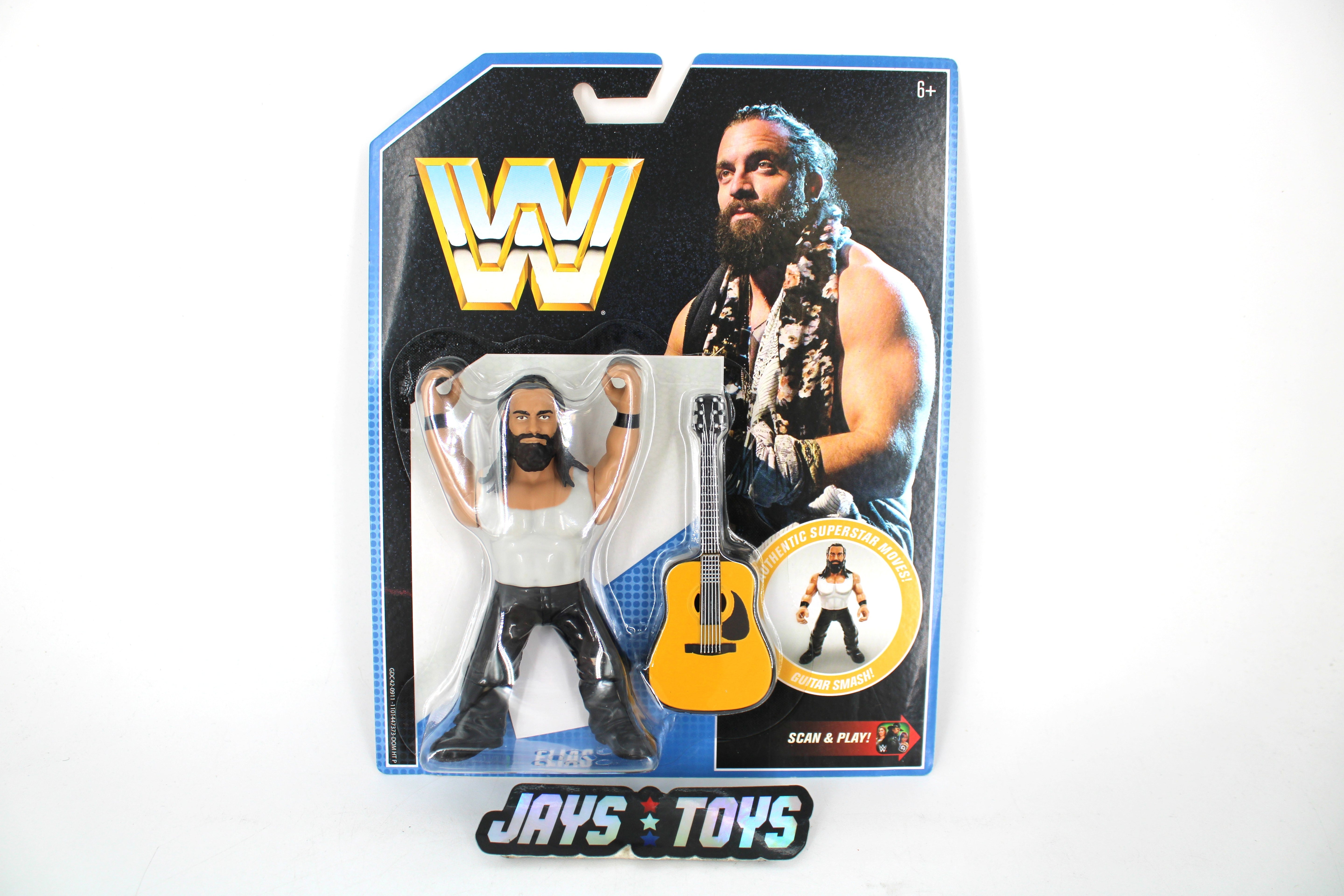 Elias WWE Retro Action 2019 Figure — Card Front View