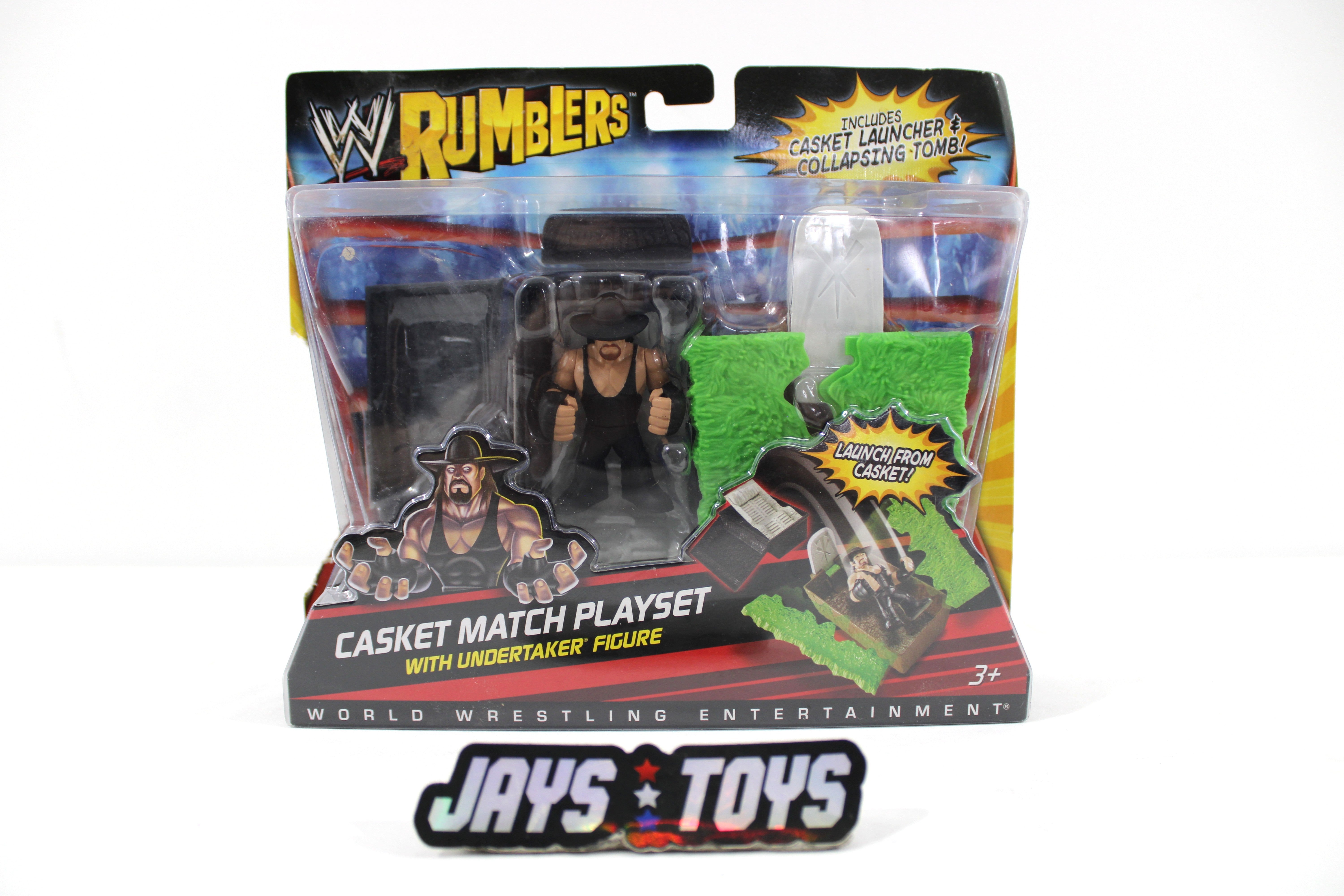 Undertaker WWE Rumblers Casket Match Playset | Jay's Toys