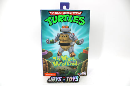 Metalhead TMNT Cartoon NECA 7-Inch Deluxe Figure — Box Front View