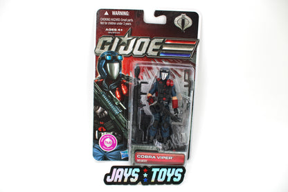 Cobra Viper Infantry G.I. Joe 30th Anniversary 3¾-Inch Figure — Card Front