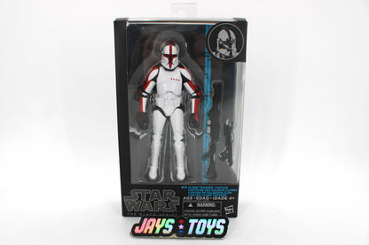 Clone Trooper Captain Black Series 6-Inch Figure — Card Front