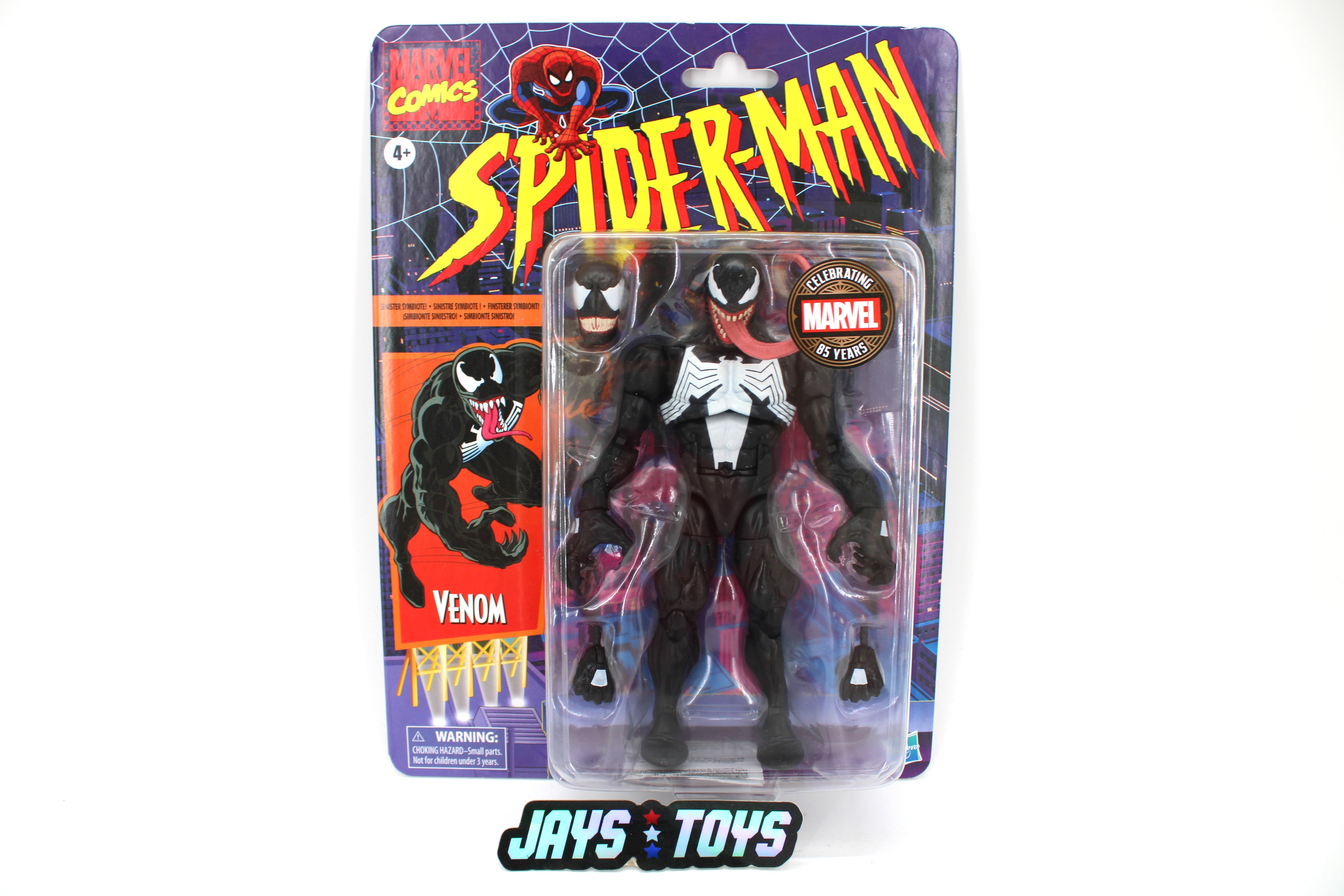 Venom Retro Spider-Man Marvel Legends 2024 | Jay's Toys | Jay's Toys