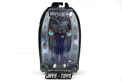 Rey Mysterio Road to WrestleMania 22 Jakks Pacific Series 1 Figure — Card Front
