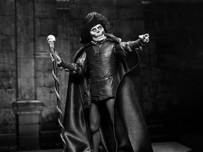 Phantom of the Opera Masque Red Death NECA 7-Inch Figure — Front View with Skull Staff