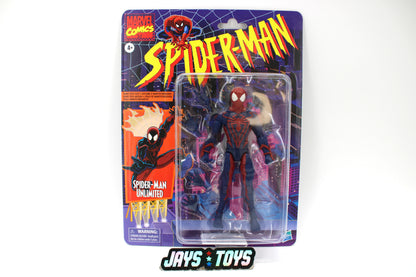 Spider-Man Unlimited Marvel Legends Retro Card 2025 — Card Front View