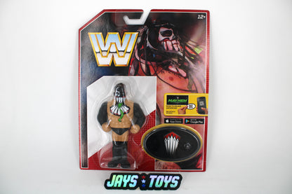 Finn Bálor Demon WWE Retro App 2017 Figure — Card Front with Bubble and Demon-Crest Base