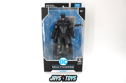 Batman DC Multiverse Justice League 2021 McFarlane Figure — Card Front