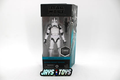 Imperial Rocket Trooper Black Series Gaming Greats 6-Inch Figure — Box Front View