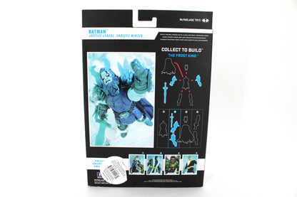 Batman Endless Winter DC Multiverse Figure — Card Back with Frost King CTB Assembly Diagram