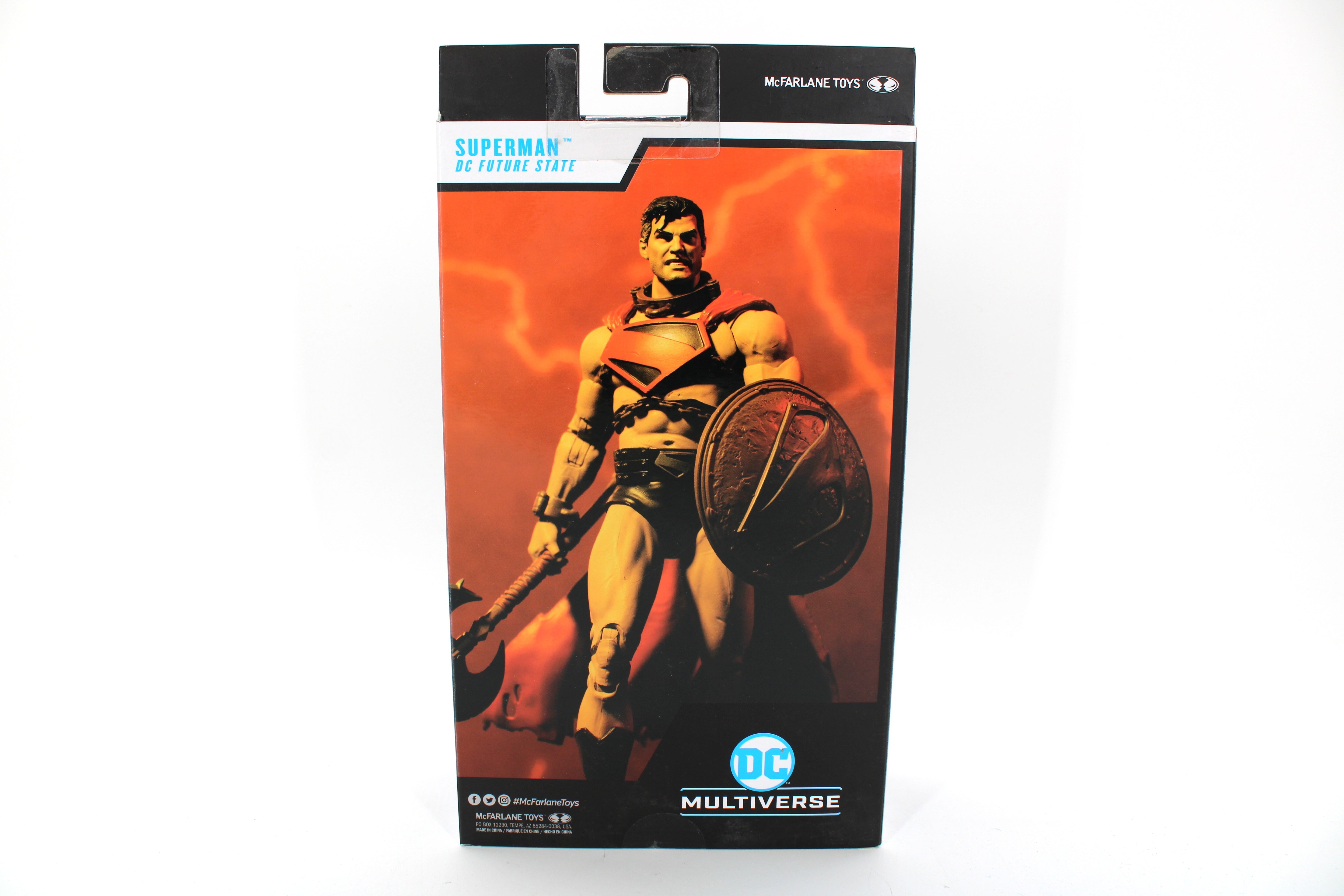 Superman DC Future State DC Multiverse 7-Inch Figure — Card Back Art