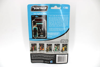 TIE Fighter Pilot Vintage Collection VC65 Revenge of the Jedi Card — Card Back with Original 1982-1984 Kenner Reference