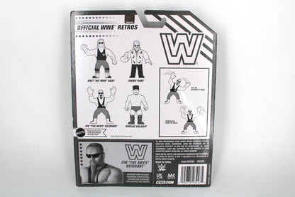 Jim Neidhart WWE Retro Series Wave 2 — Card Back with Wave-Mates Line Art