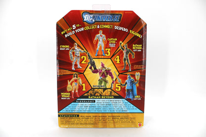 Batman Beyond DC Universe Classics Wave 4 — Cardback with Despero Collect & Connect Detail
