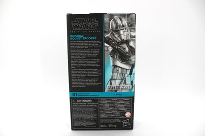 Imperial Rocket Trooper Black Series Gaming Greats 6-Inch Figure — Box Back View